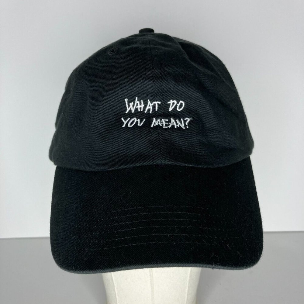 Justin Bieber What Do You Mean Hat Adjustable Hat
